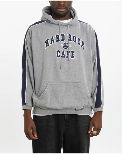 Vintage by The Real Deal - Pre Loved - Vintage 90s Hard Rock Cafe Hooded Sweatshirt