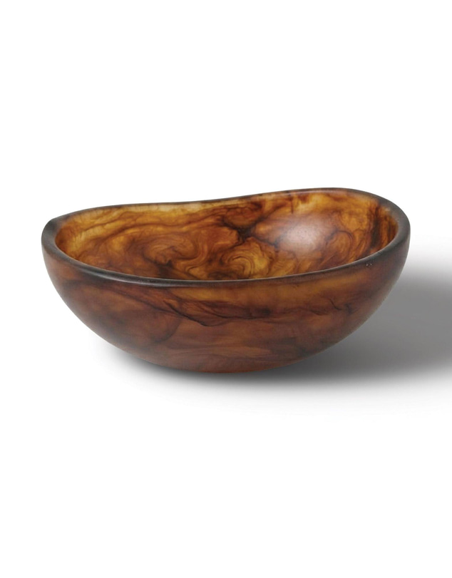 Urban Attitude - Urban Attitude RAQS Salad Bowl Height: 11.5cm, Width: 29.5cm, Length: 31cm - Dark Cocoa