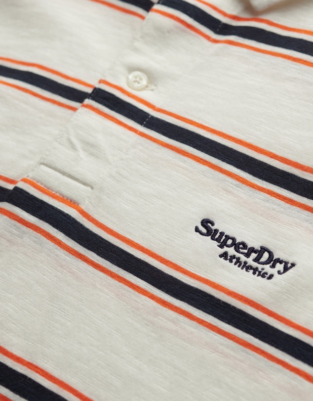 Superdry - Lightweight Stripe Jersey Polo Top