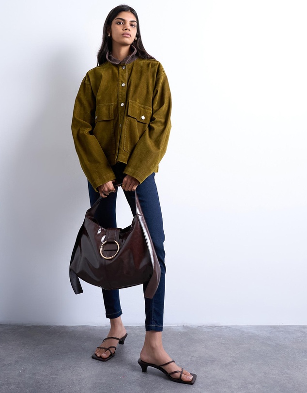 TOPSHOP - Saturn Hardware Shoulder Bag