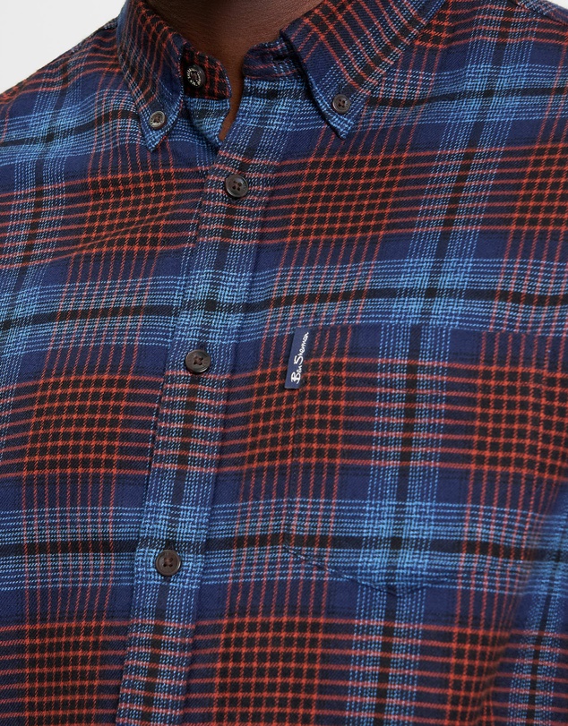 Ben Sherman - Ombre Check Long Sleeve Shirt