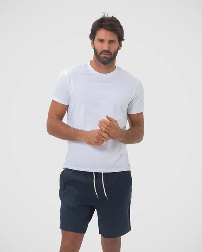 Coast Clothing - Linen Shorts - Navy