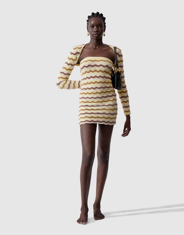 The Wolf Gang - Greta Mini Knit Dress