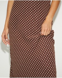 Dazie - Lottie Polka Dot Maxi Dress