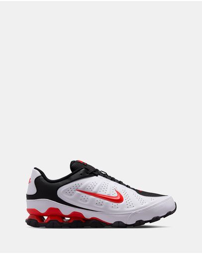 White, University Red & Black