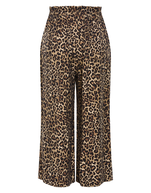 City Chic - Resort Leopard Print Pant
