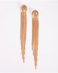Lovisa - Gold Waterfall Cup Chain Earrings