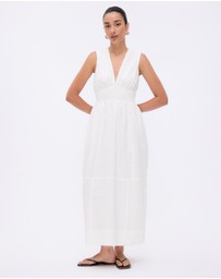 Minima Esenciales - Paloma Linen Midi Dress