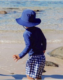 Purebaby - Broad Brim Swim Hat- Kids-Babies