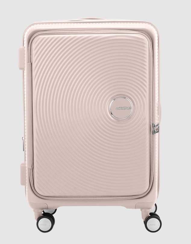 American Tourister - Curio Book Opening Medium Suitcase Expandable (68Cm)