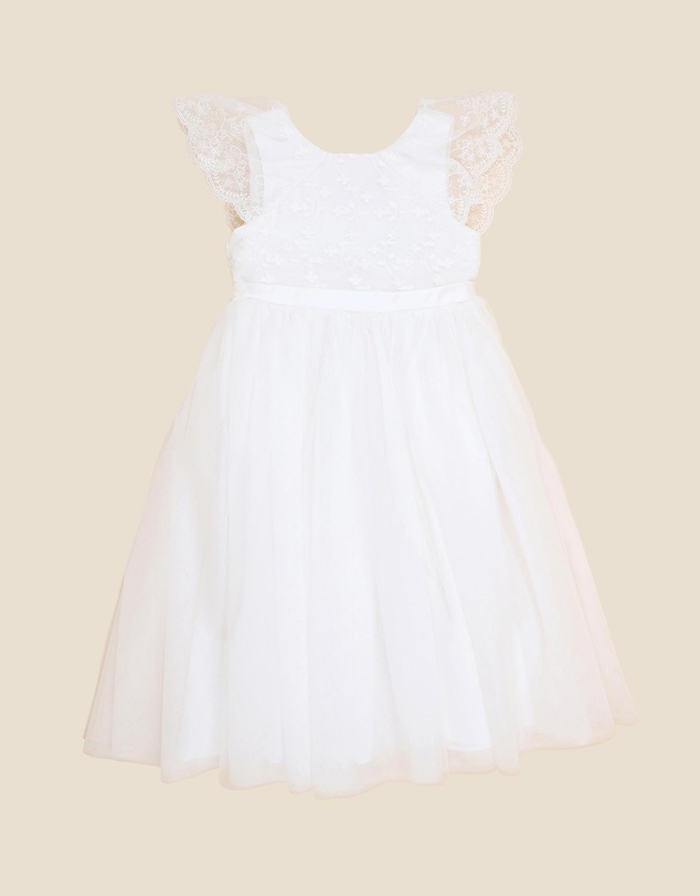 Bebe by Minihaha - Lace and Tulle Ankle Length Dress - Kids