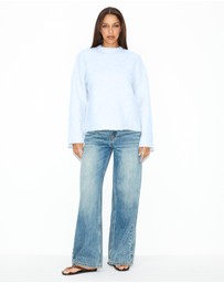 Dazie - Talia Fluffy Knit Jumper