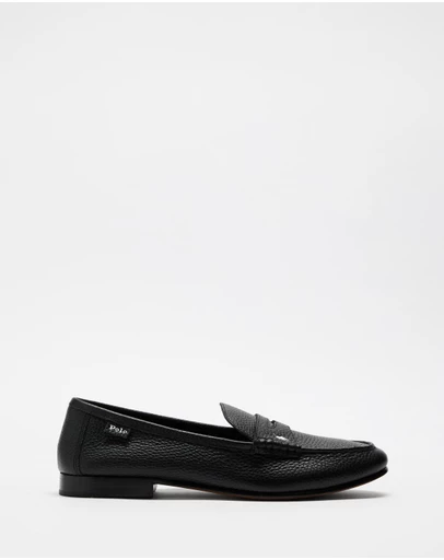 Polo Ralph Lauren - Pebbled Leather Penny Loafer - ICONIC EXCLUSIVE