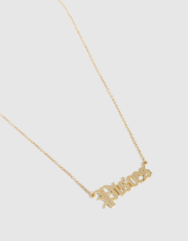 Alice In The Eve - 14k Gold Pisces Star Sign Necklace