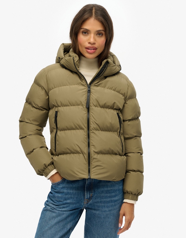 Superdry - Hooded Sports Puffer Jacket