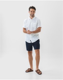 Coast Clothing - Short Sleeve Linen Shirt