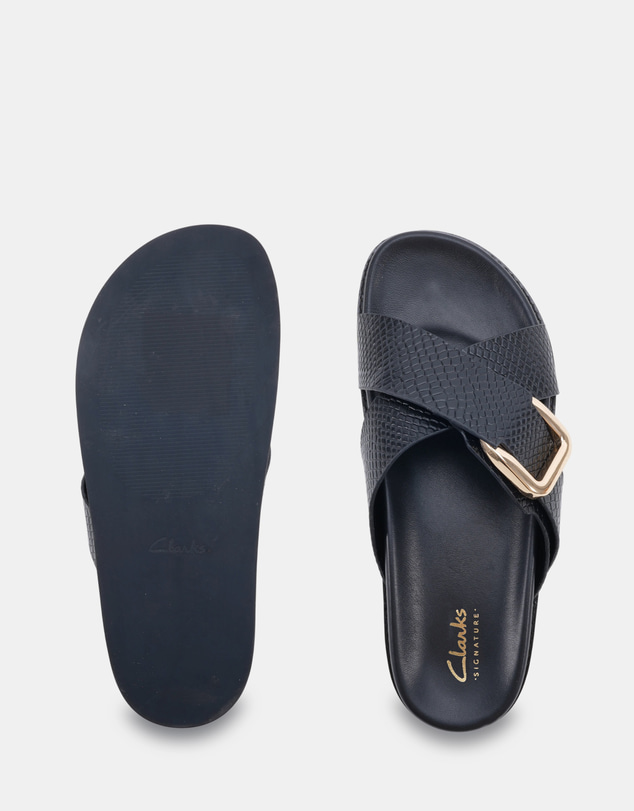 Clarks - Sorrento Black Snake