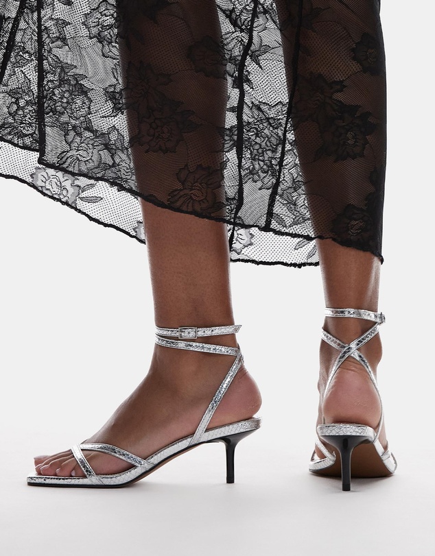 TOPSHOP - Imogen Strappy Mid Heeled Sandals