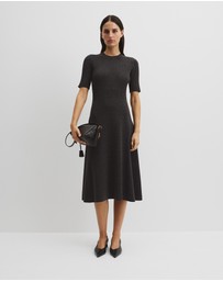 Country Road - Compact Knit Midi Dress