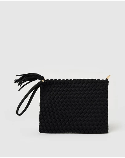 Arms Of Eve - Lavinia Clutch Bag - Black