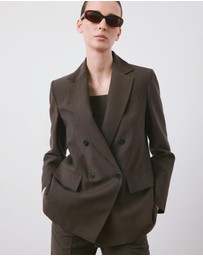 M.N.G - Straight-Fit Lyocell Suit Jacket
