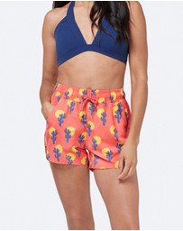 Tom & Teddy - Women's Cactus Board Shorts