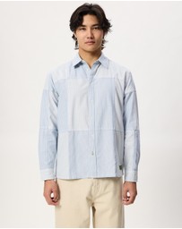 Scotch & Soda - Patchwork Relaxed-Fit Oxford Shirt