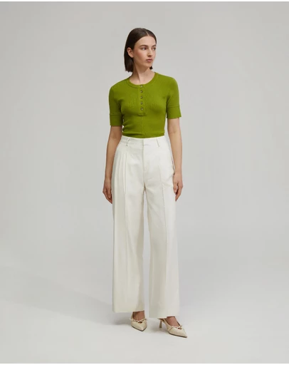 Oxford - Helena Button Front Knit