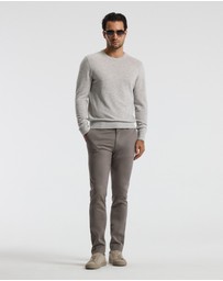 Calibre - Ultra Fine Merino Wool Sweater Silver