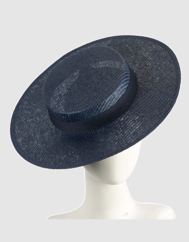 Max Alexander - Navy Boater Hat