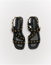 Walnut Melbourne - Reid Leather Sandal