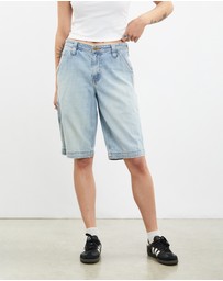 Vintage by The Real Deal - Pre Loved - Vintage Urban Pipeline Denim Carpenter Shorts