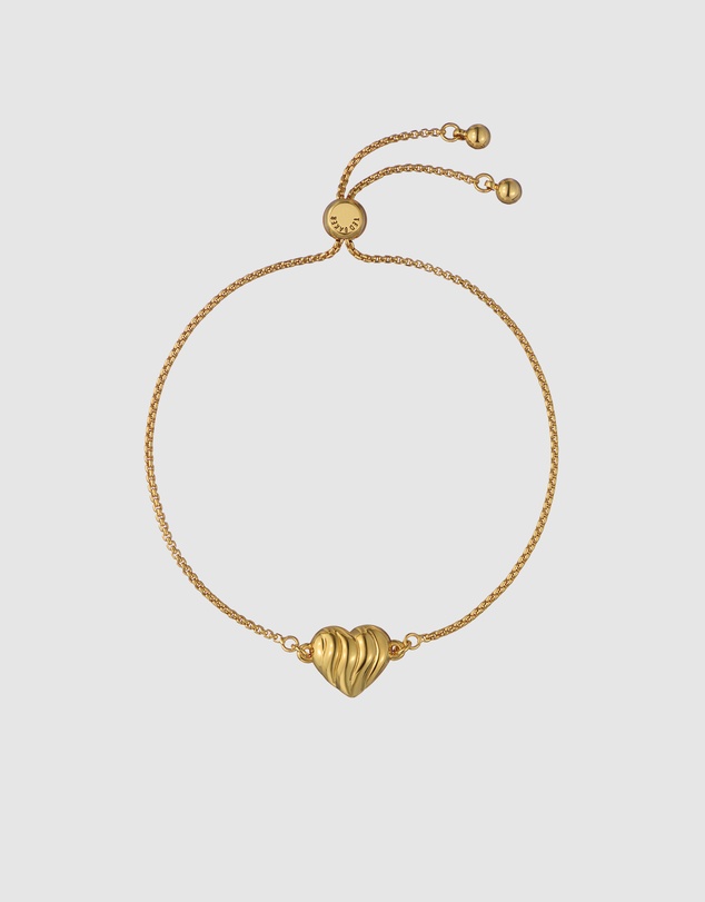 Ted Baker - REGINA: Ripple Heart Adjustable Bracelet