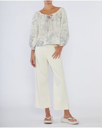 Amelius - Fresco Linen Billow Blouse