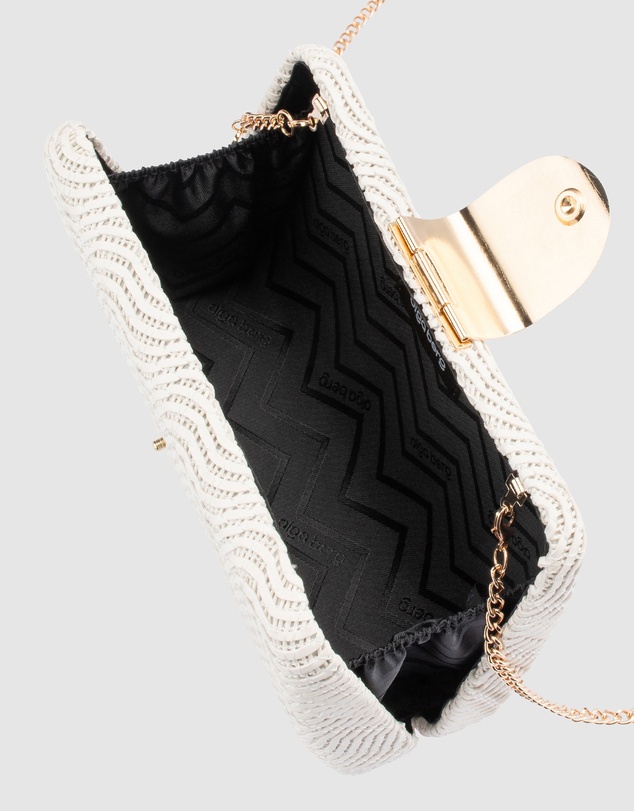 Olga Berg - Lindy Woven Clutch
