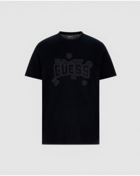 GUESS - Basic Peony Stitch Short Sleeve T-Shirt