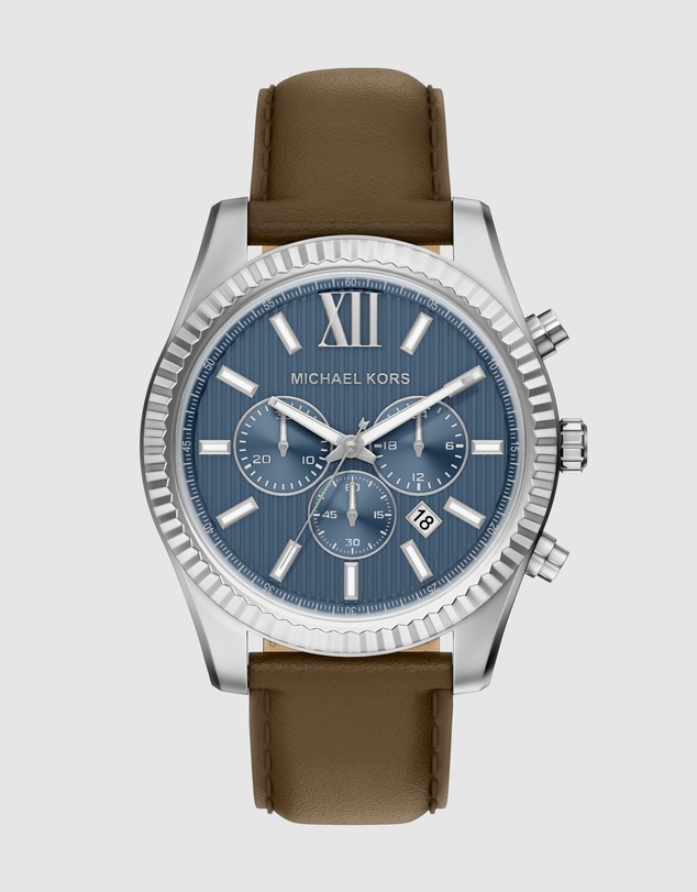 Michael Kors - Lexington Brown Chronograph Watch