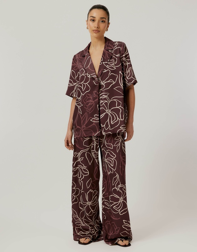 Calli - Sam Satin Shirt