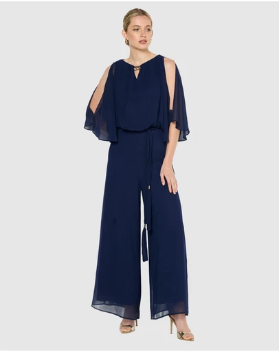 Montique - Carla Georgette Jumpsuit