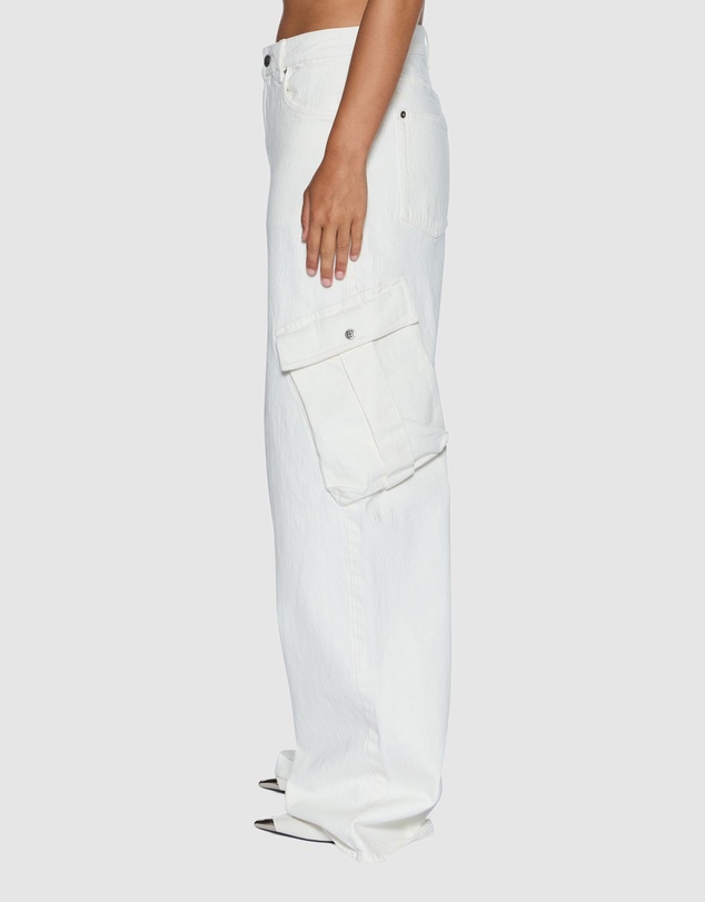 Ksubi - Baggy Jean Cargo Ecru