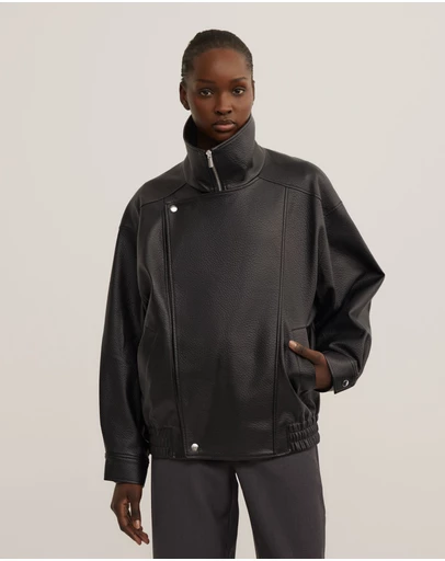 Witchery - Funnel Neck Bomber Jacket