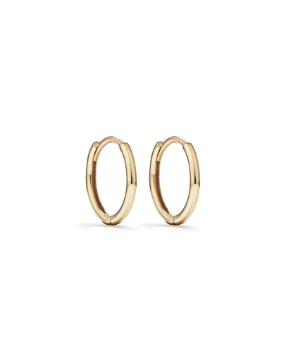 Michael Hill - Mini Hoop Earrings in 10kt Yellow Gold