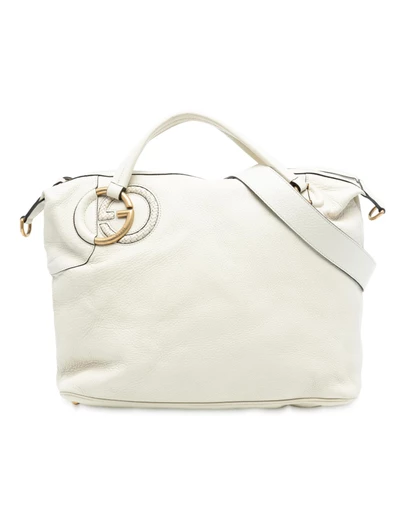 Pre-Loved by Azura Reborn - Pre-Loved Leather Twill Satchel