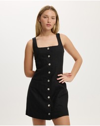 Cotton On - Sophie Square Neck Mini Dress