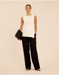 AERE - Allegra Linen Pants