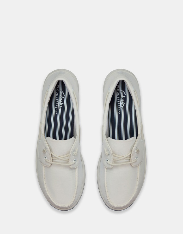 Clarks - Brinkley Edge White