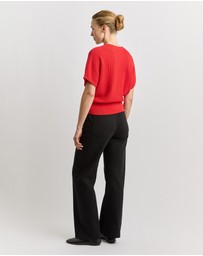 Toorallie - Pointelle Knit Dolman