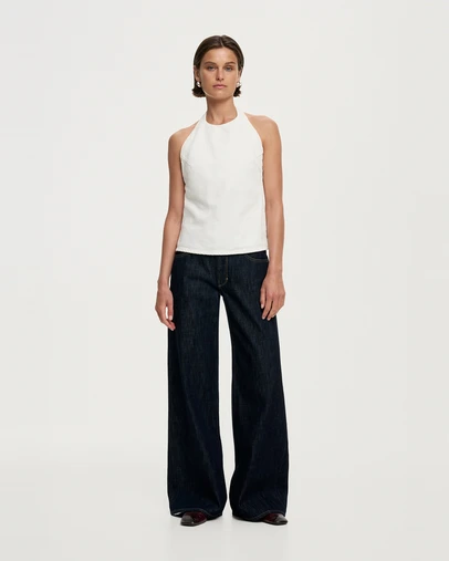 Neuw - Denim Halter Top