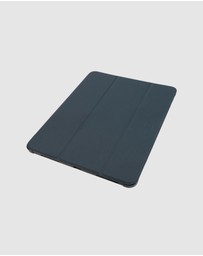 Tucano - Tucano Satin Folio Case Dark Blue for iPad Air 13 Inch M2 2024 with Pencil Holder and Stand