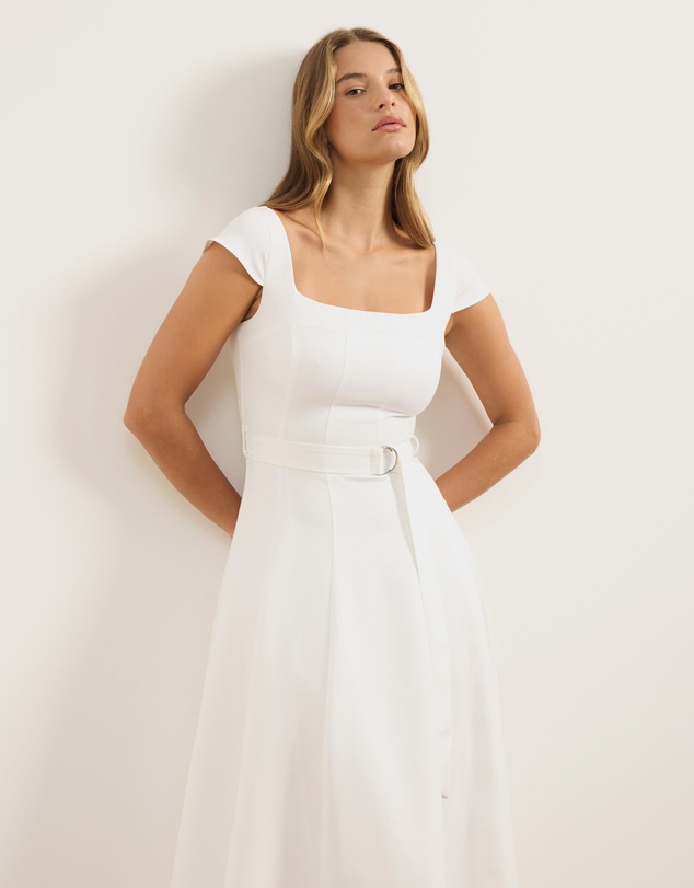 Atmos&Here - Poppy Short Sleeve Midi Dress